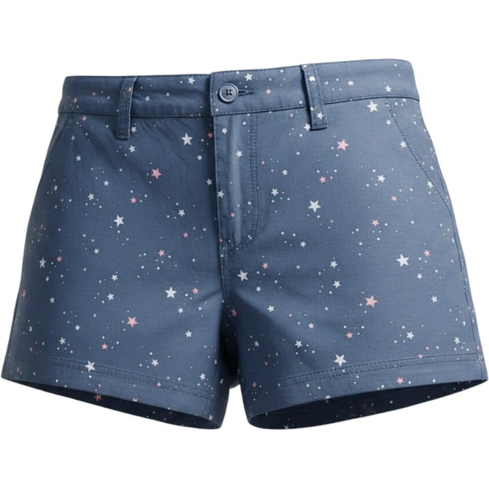 Magellan Outdoors "Happy Camper" Star Print Shorts